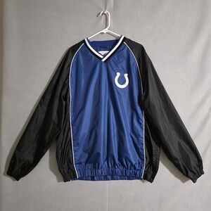 Vtg Y2K Indianapolis Colts Lightweight Pullover Windbreaker Size XL